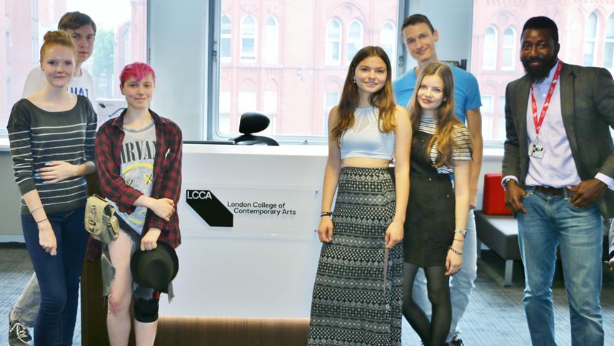 Students from Germany pay visit to LCCA
